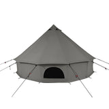 Regatta bell tent boulder grey rear view